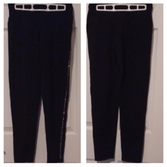 🌺Black Women's Legging with Side Detail - Picture 6 of 7